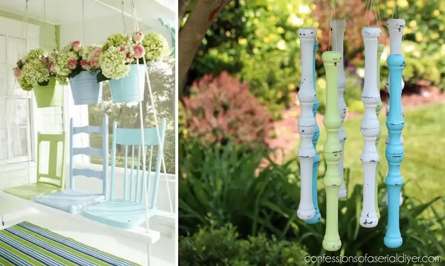 Recycling old chairs
