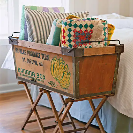 Repurpose old basket