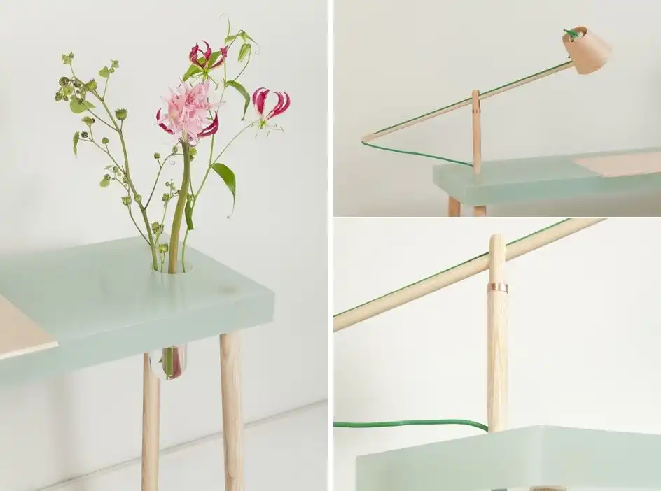 Resin tables by Roel Huisman