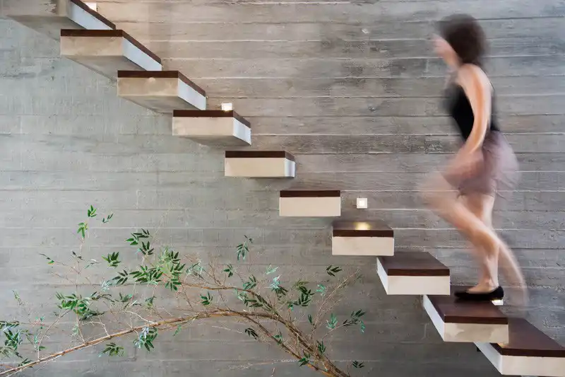 Rio House with Floating Stairs