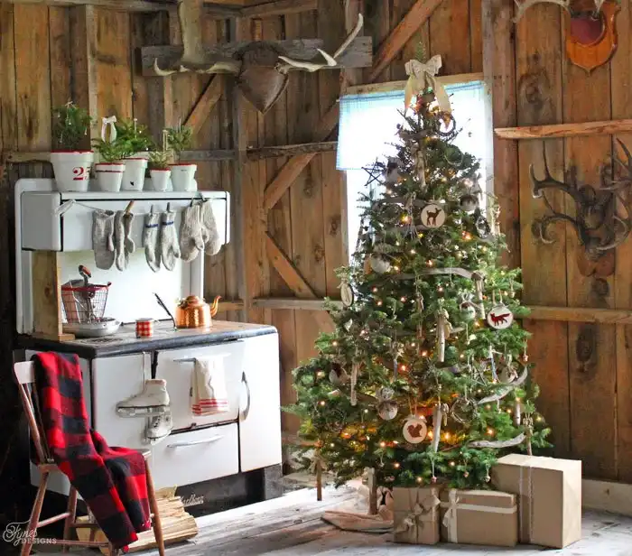 Rustic Christmas Tree
