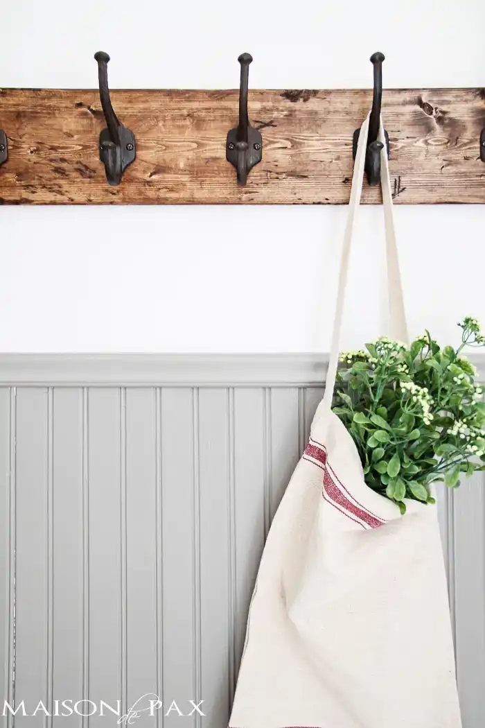 Rustic Coat Rack for wall