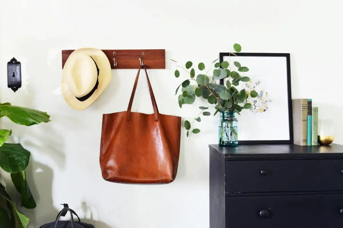 Rustic Hanging Coat Rack