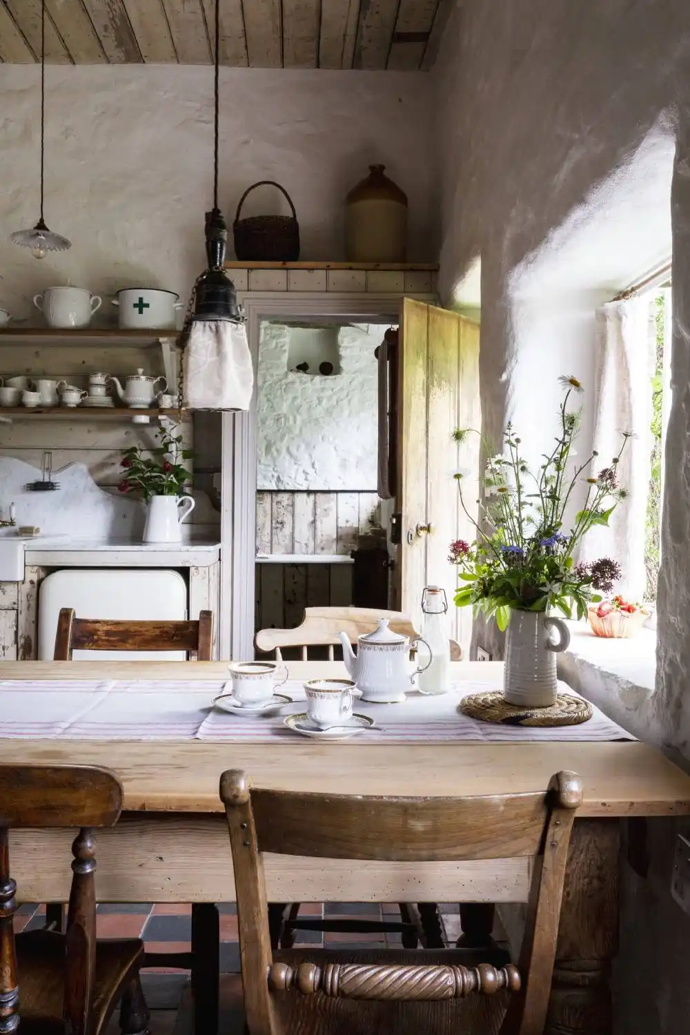 Rustic farmhouse chairs