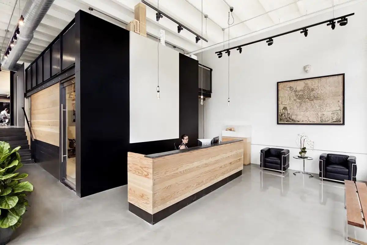 SM+P Architects Baltimore Office Reception