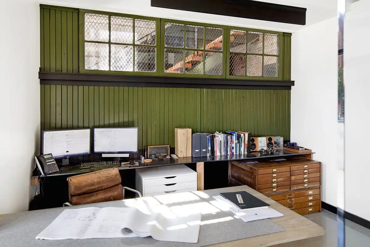 SM+P Architects Baltimore Office Working Craft Area