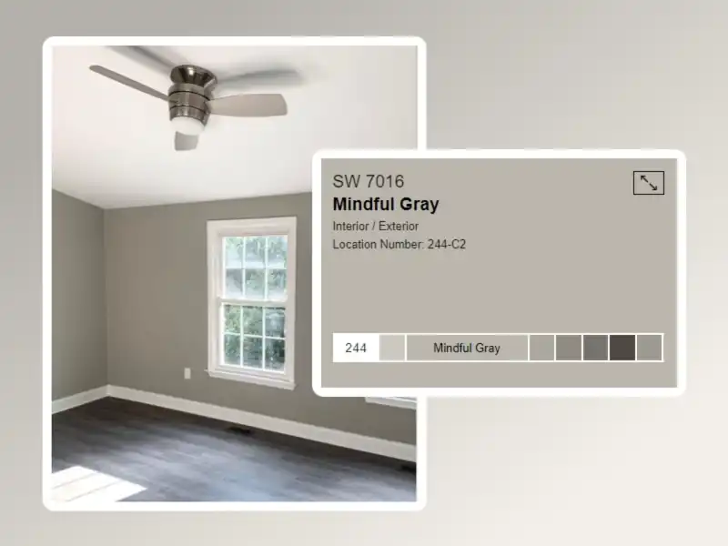 SW 7016 Mindful Gray
