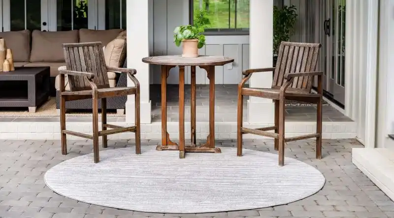 Sabrina Soto Outdoor Round Rug