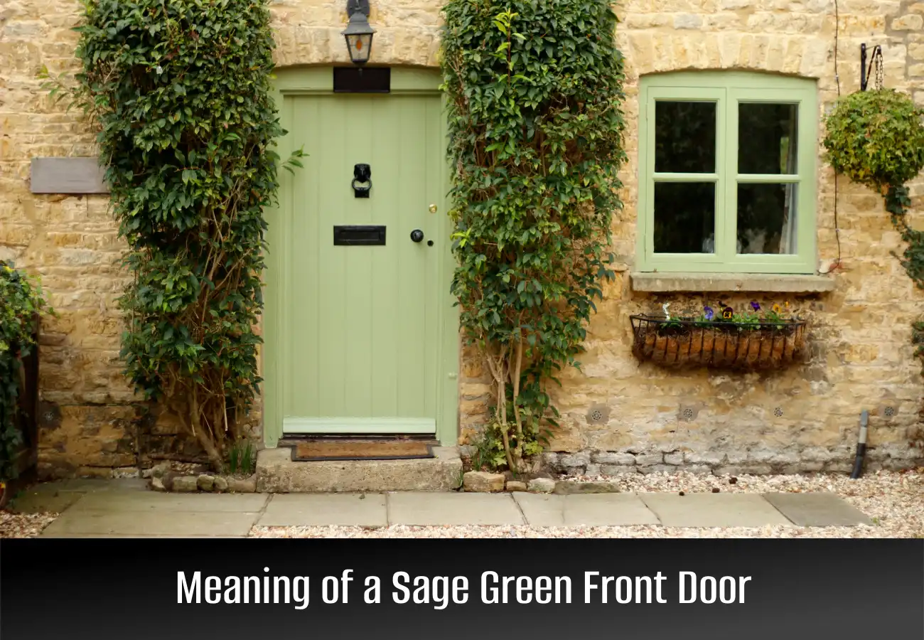 Update Your Home’s Style With a Sage Green Front Door
