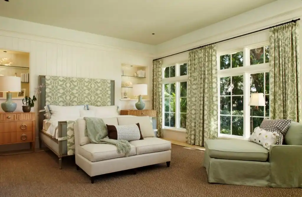 Sage paint works with beige