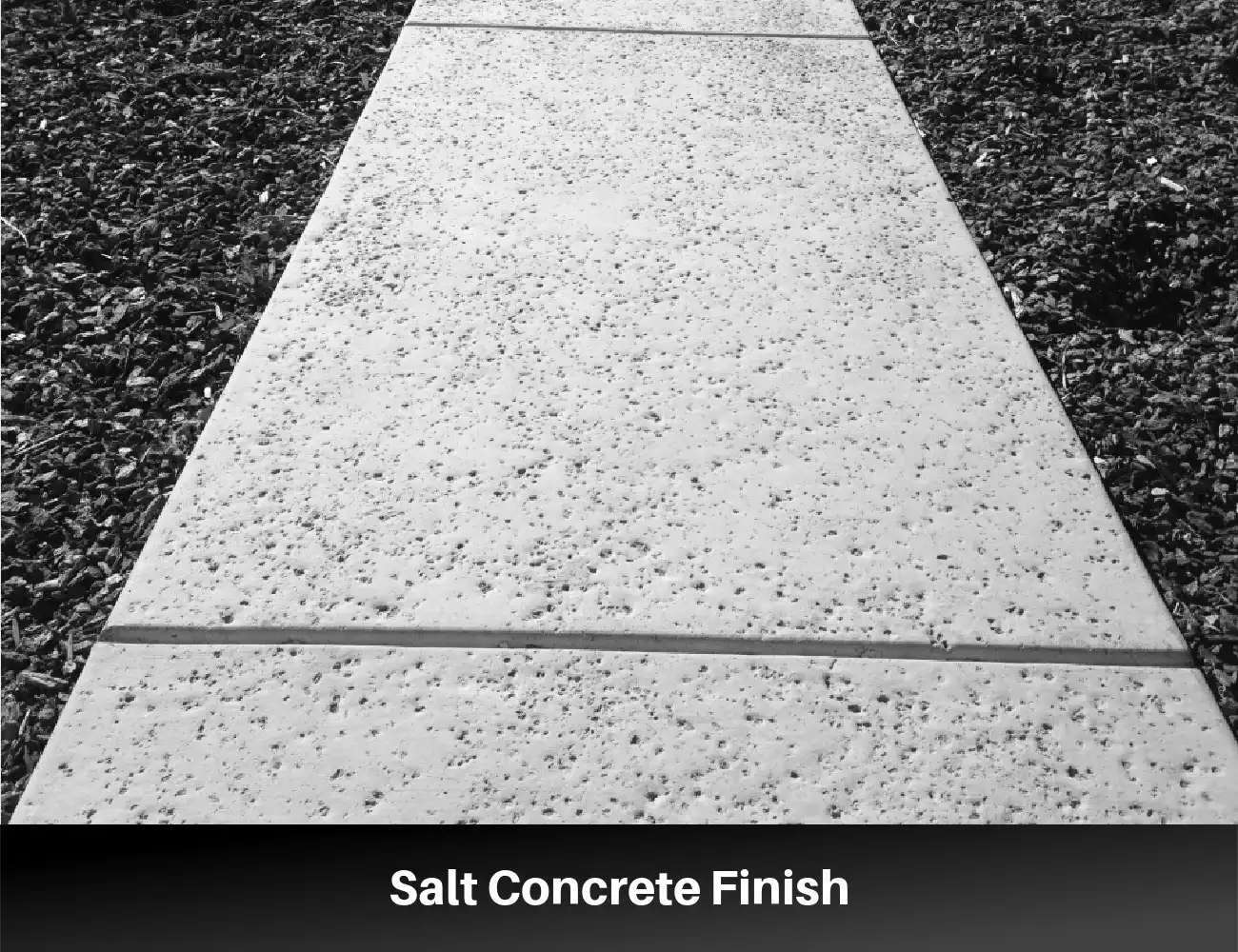 Salt Concrete Finish
