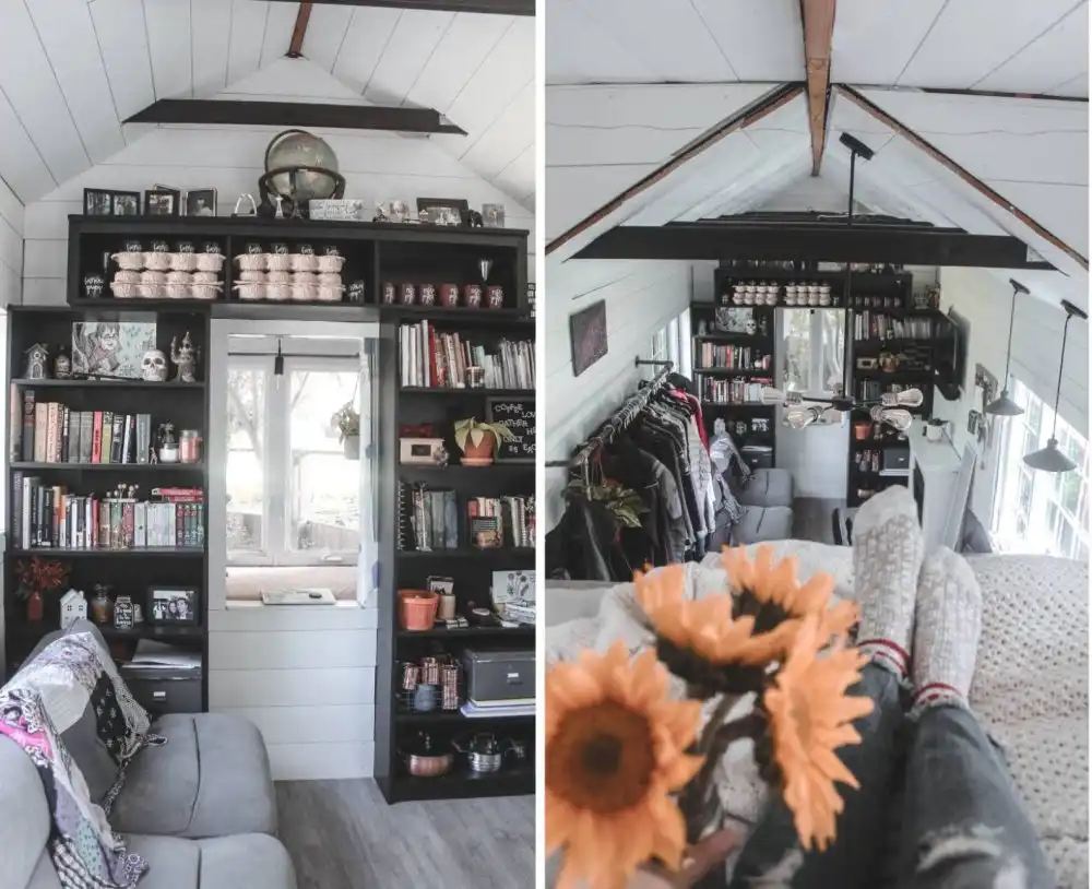 San Francisco Bay Area tiny house walls