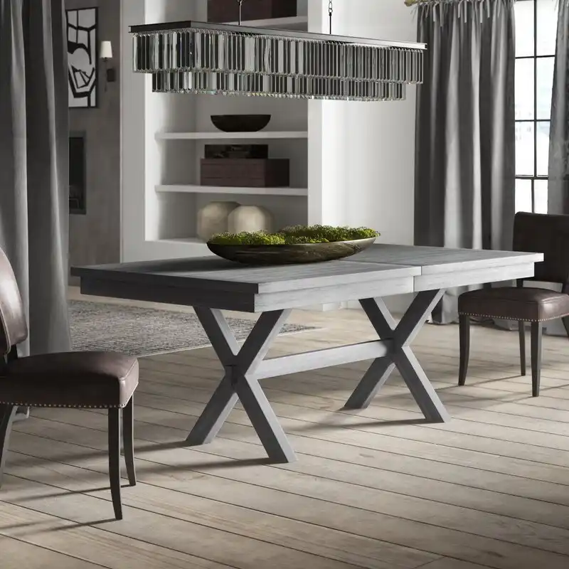 Sawyer Extendable Solid Wood Dining Table