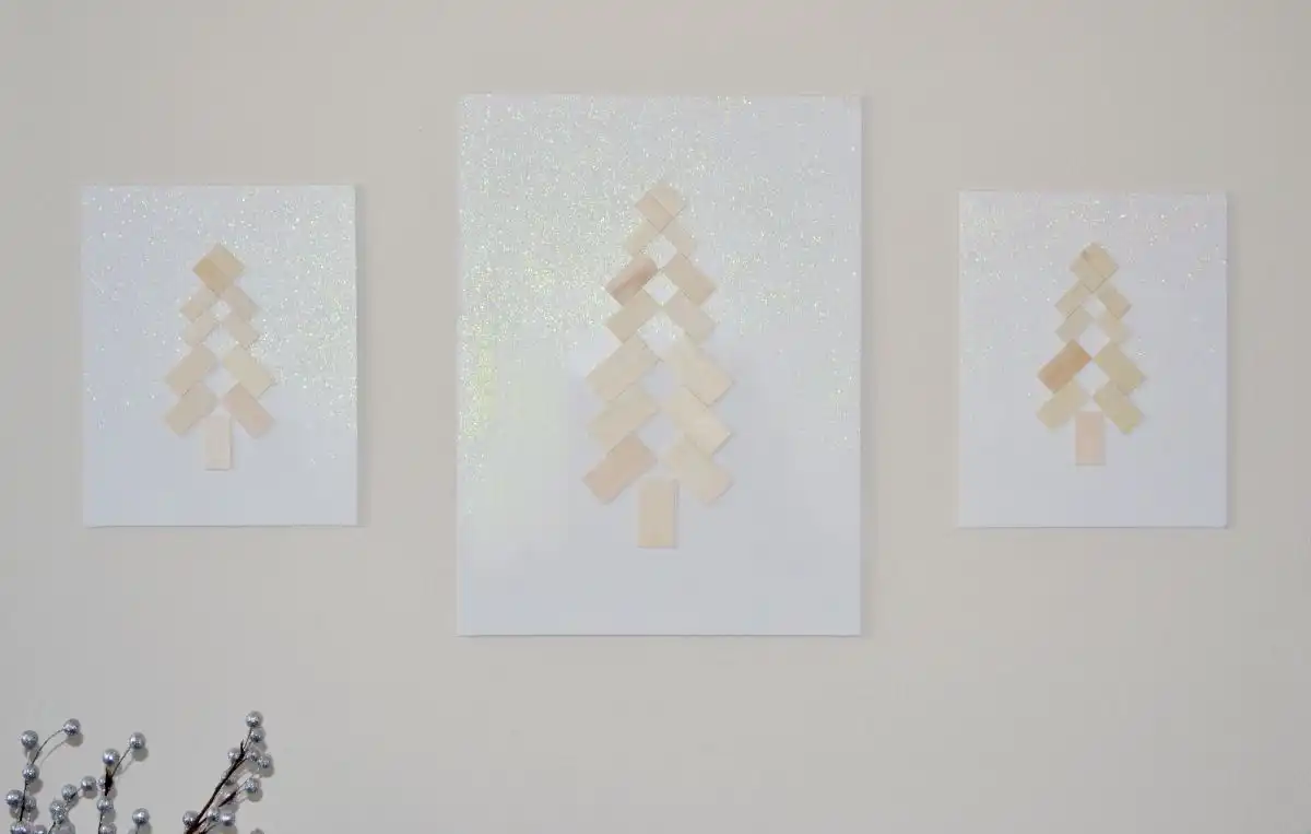 Scandinavian Christmas Tree Art