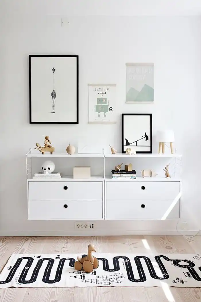 Scandinavian monochrome prints