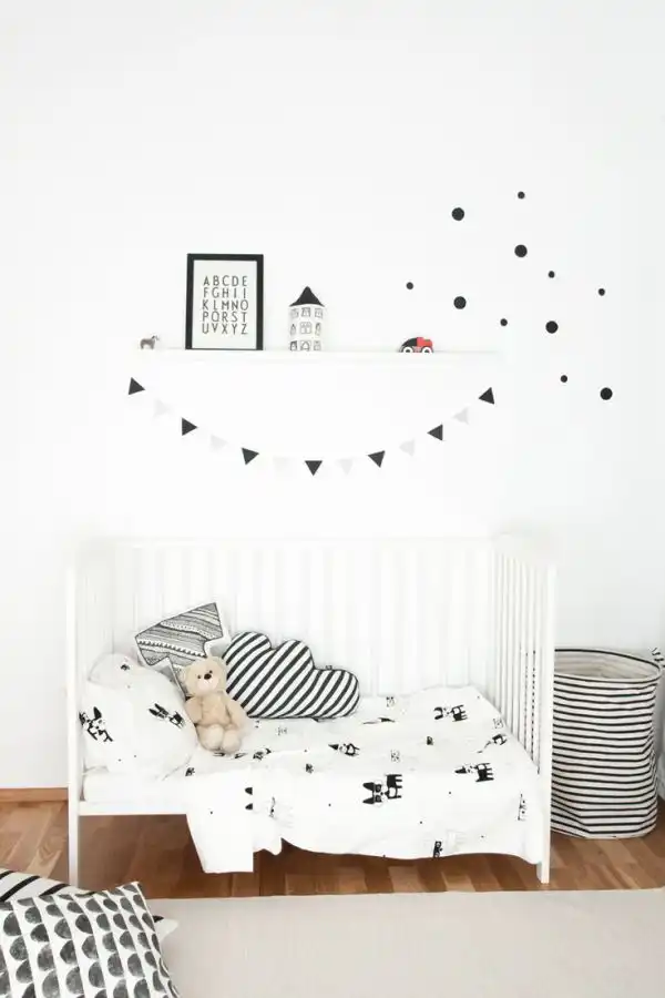 Scandinavian patterned bedding