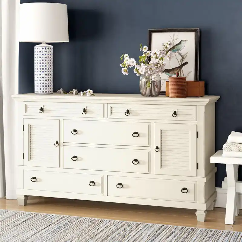 Seabrook 6 Drawer Combo Dresser