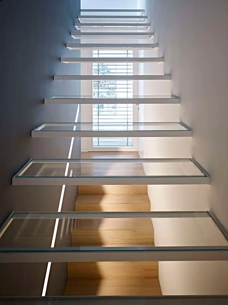See through stairs