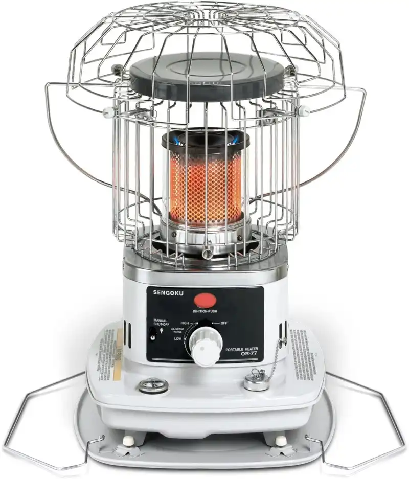 Sengoku HeatMate 10000 BTU Portable Indoor Outdoor Omni Radiant Kerosene Heater