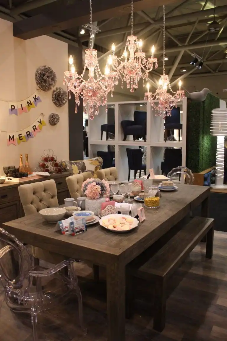 Setting table from Urban Barn