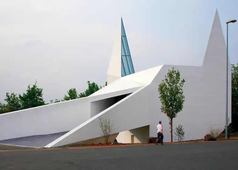 Siegerland Motorway Church Exterior