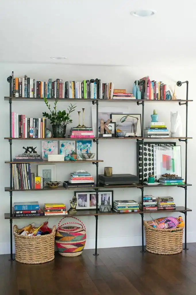 Simple Industrial shelving unit
