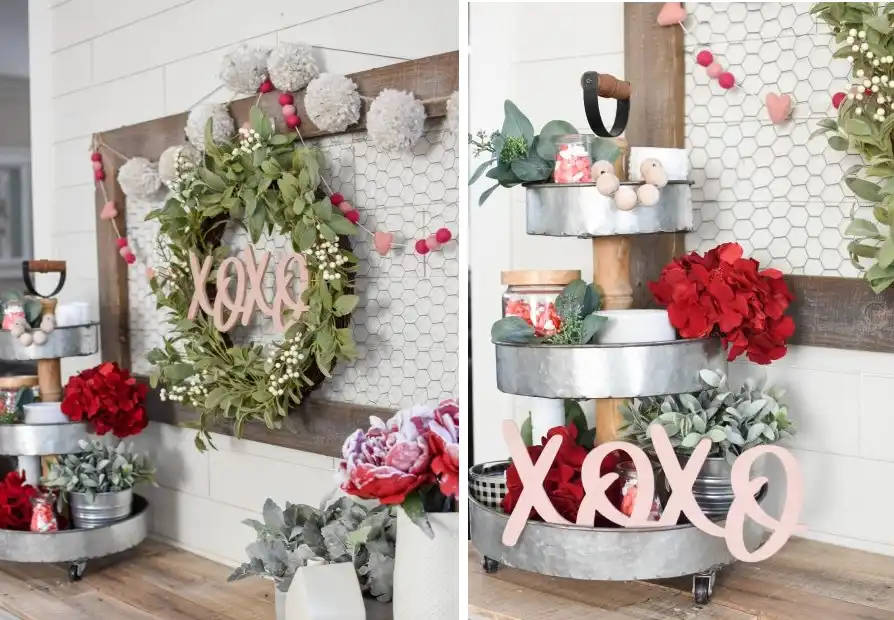 Simple Valentines Day Decor