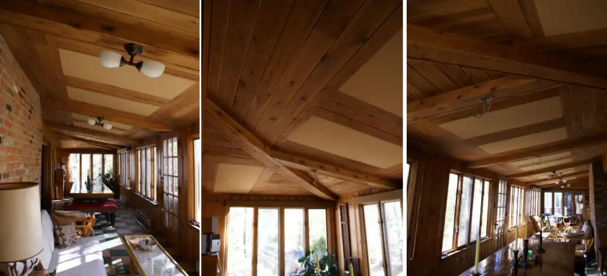 Simple ceiling soundproof