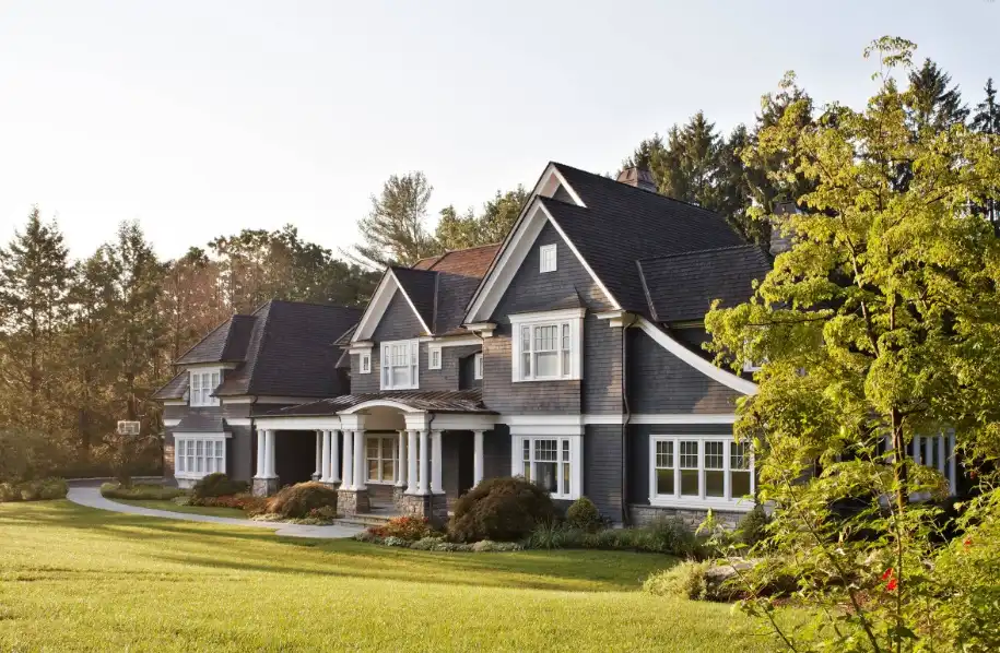 slate gray house exterior paint