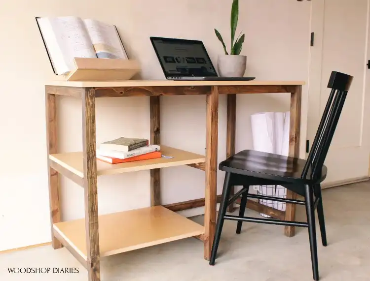 Small $40 Desk Plan