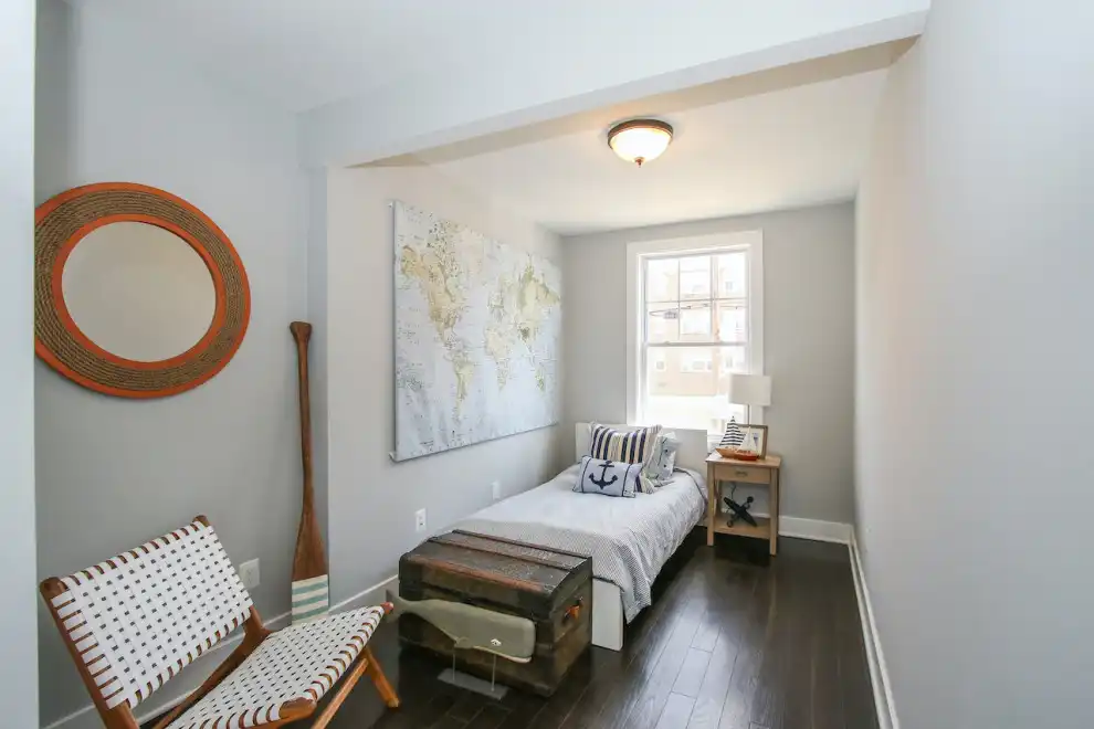 Small Basement Bedroom