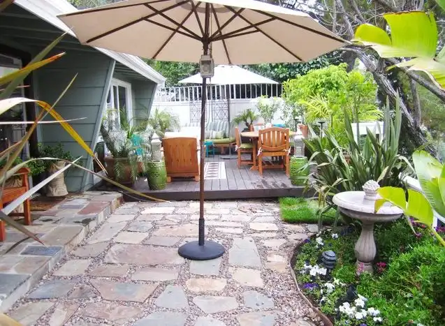 The dimensions of the patio are not the most relevant detail in most cases