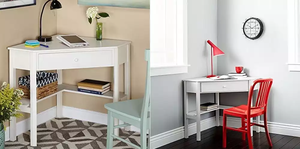 Small corner computer Desk