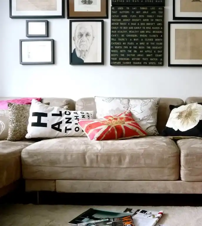 Small couch sofa