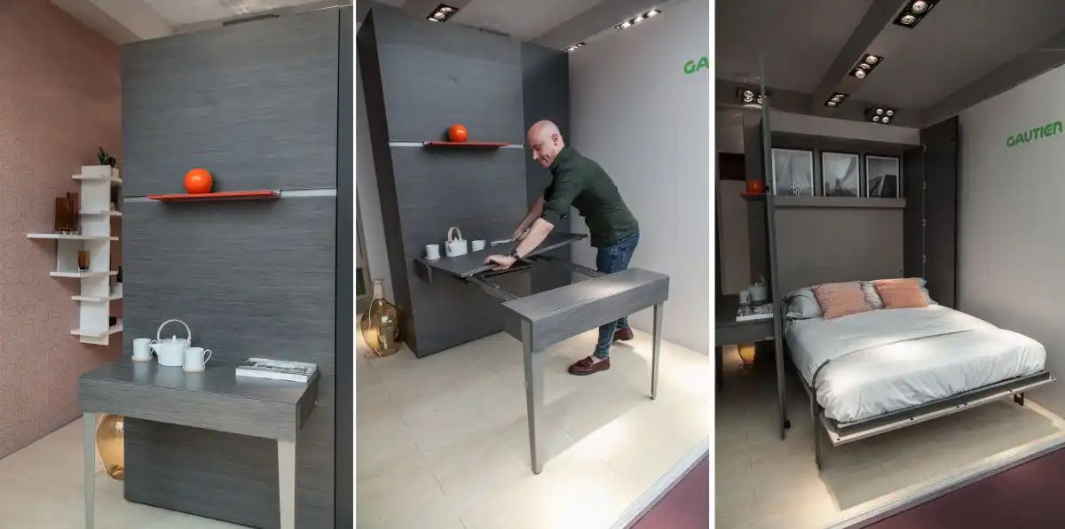 Special furnishings go a long way toward making tight spaces comfortable.