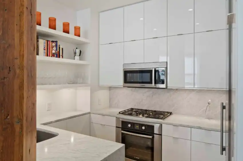 Small spaces can present kitchen design