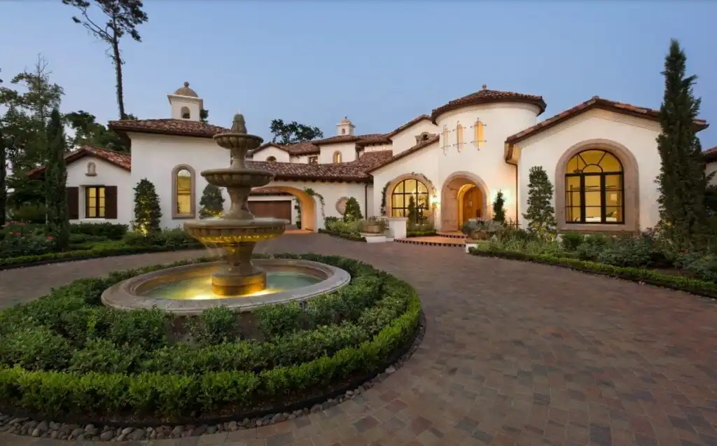 Spanish House with Black Trim 1024x637
