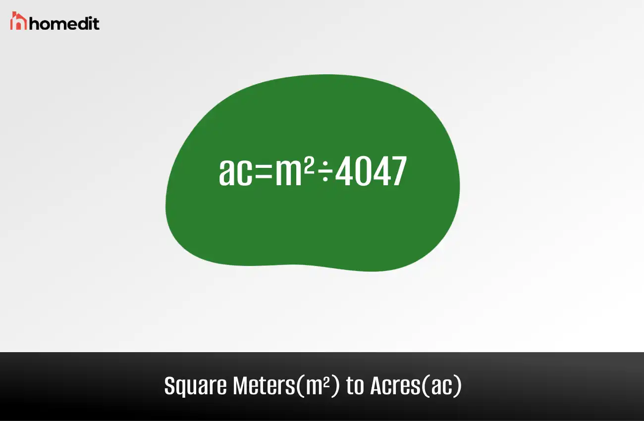Square Meters to Acres – m2 to ac