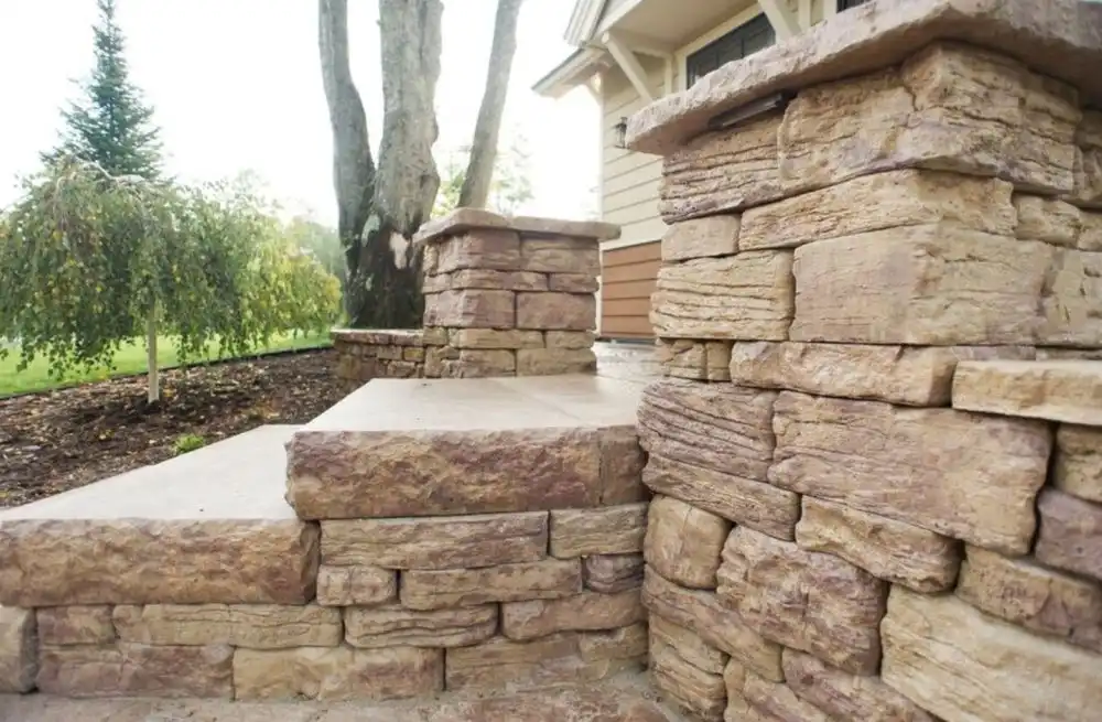 Stacked Stone Steps