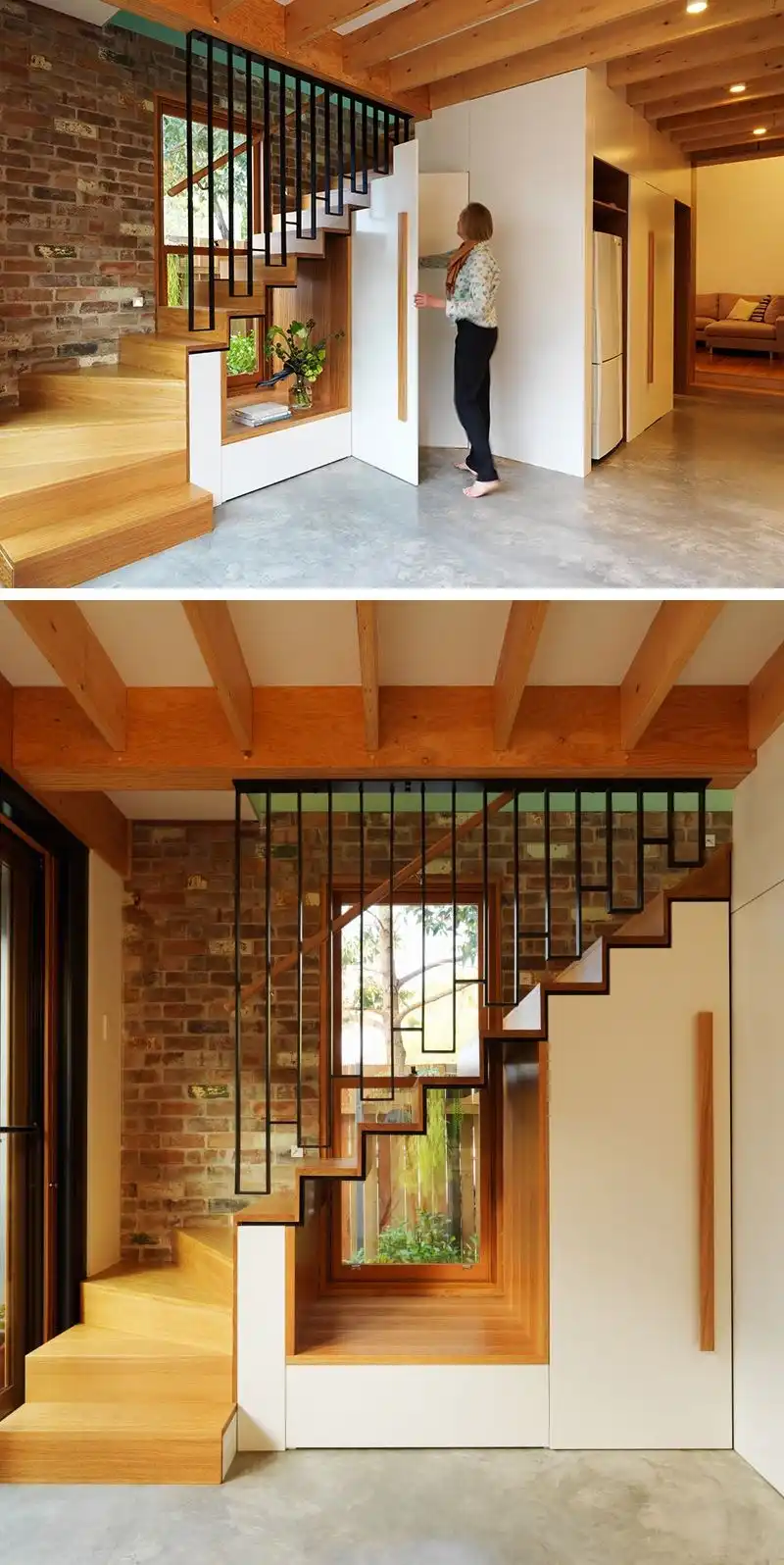 Let the light shine through your staircase