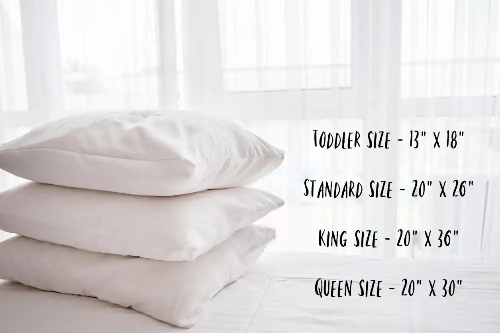 What Are the Different Sizes of Pillowcases