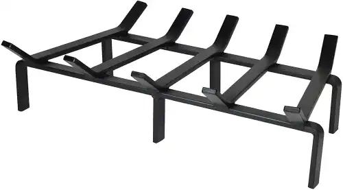 SteelFreak Heavy Duty Steel Fireplace Grate Made in The USA