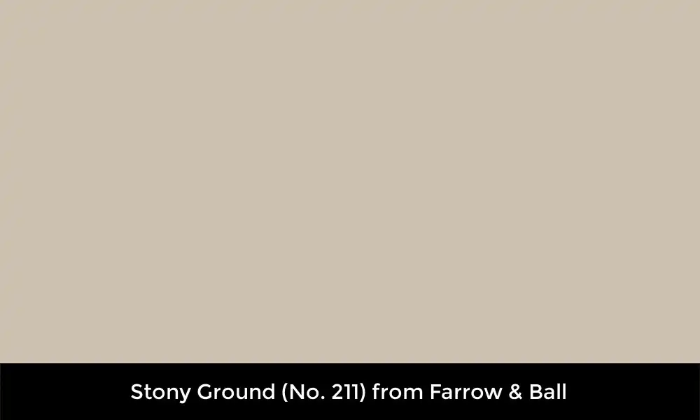 Stony Ground (No. 211) from Farrow & Ball