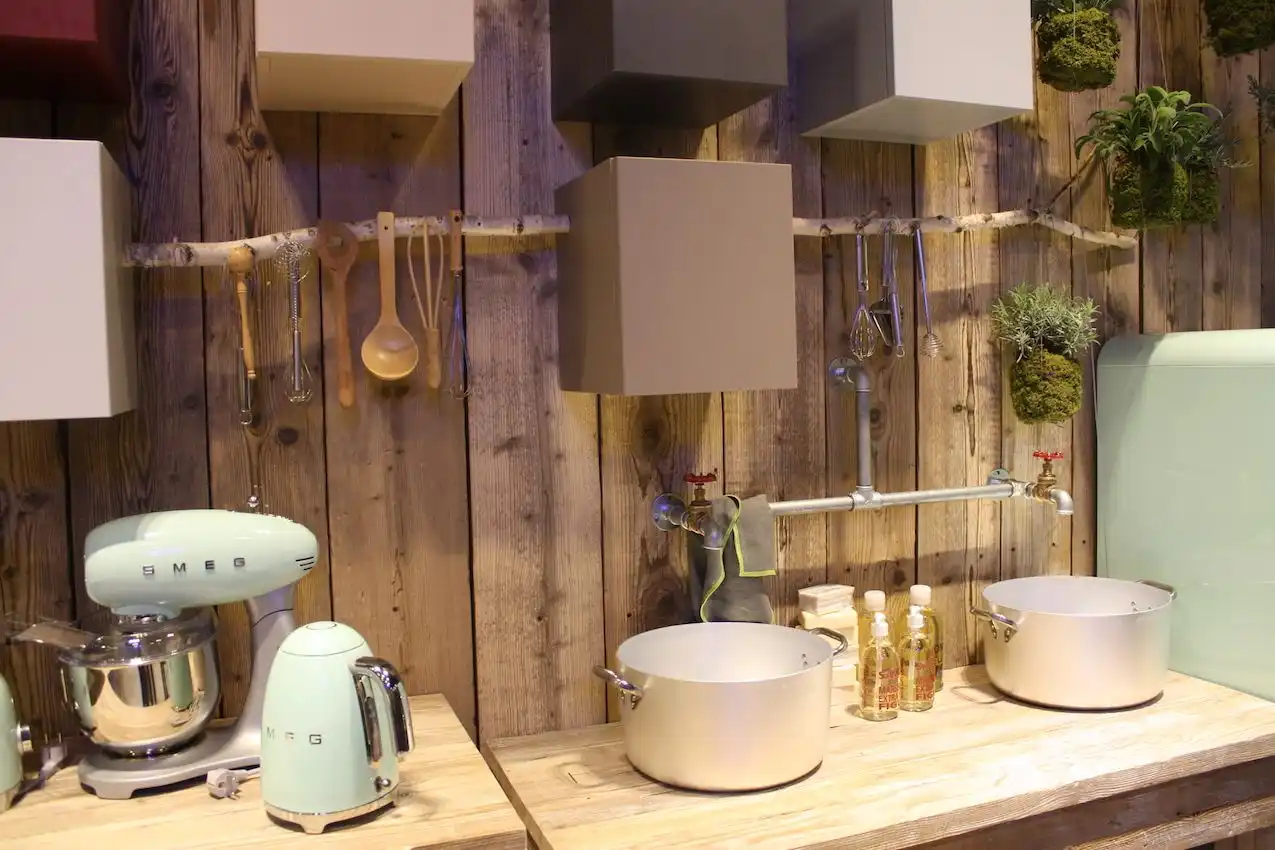 Stosa reclaimed wood kitchen
