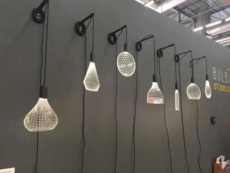 Studio Cheha Bulbing mini pendants