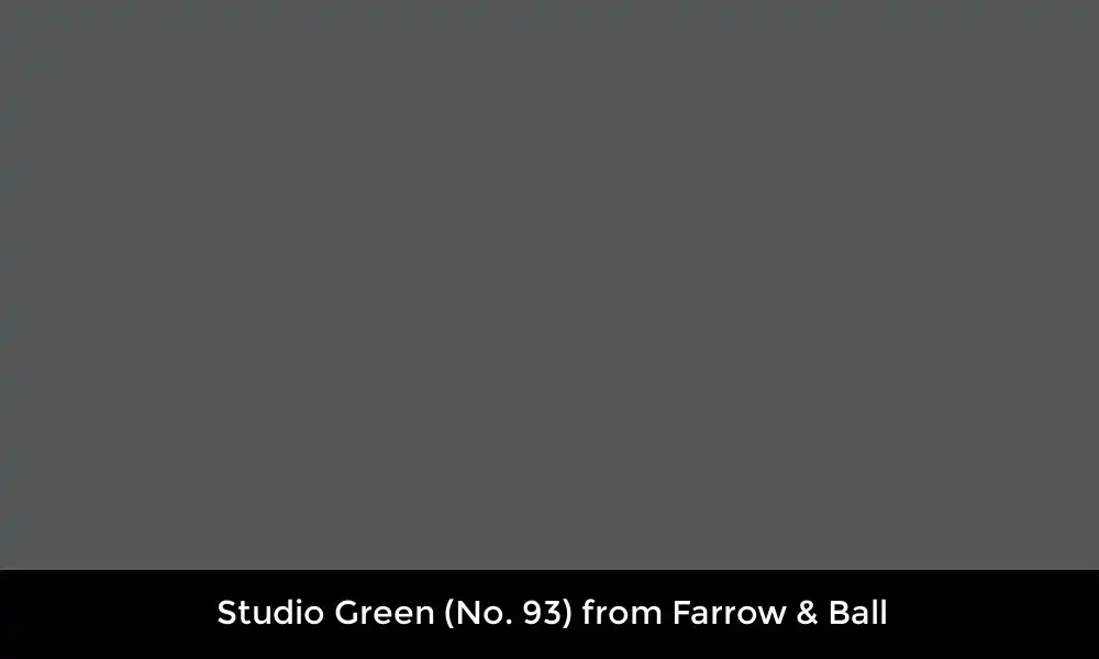 Studio Green (No. 93) from Farrow & Ball