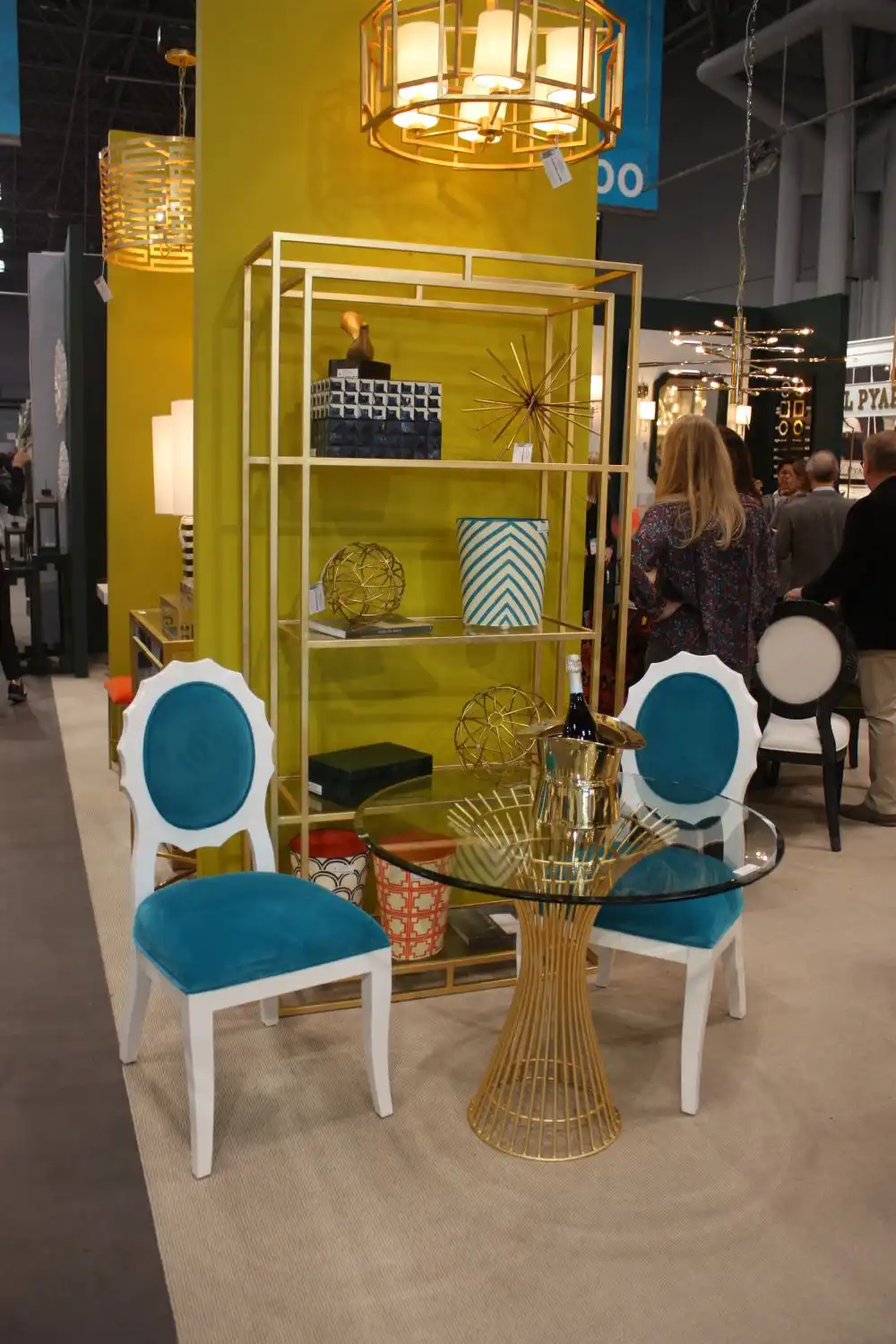 Stylish coffee table and chairs
