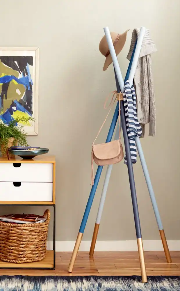 Solving The Standing Vs Wall Mounted Coat Rack Dilemma With DIY Ideas
