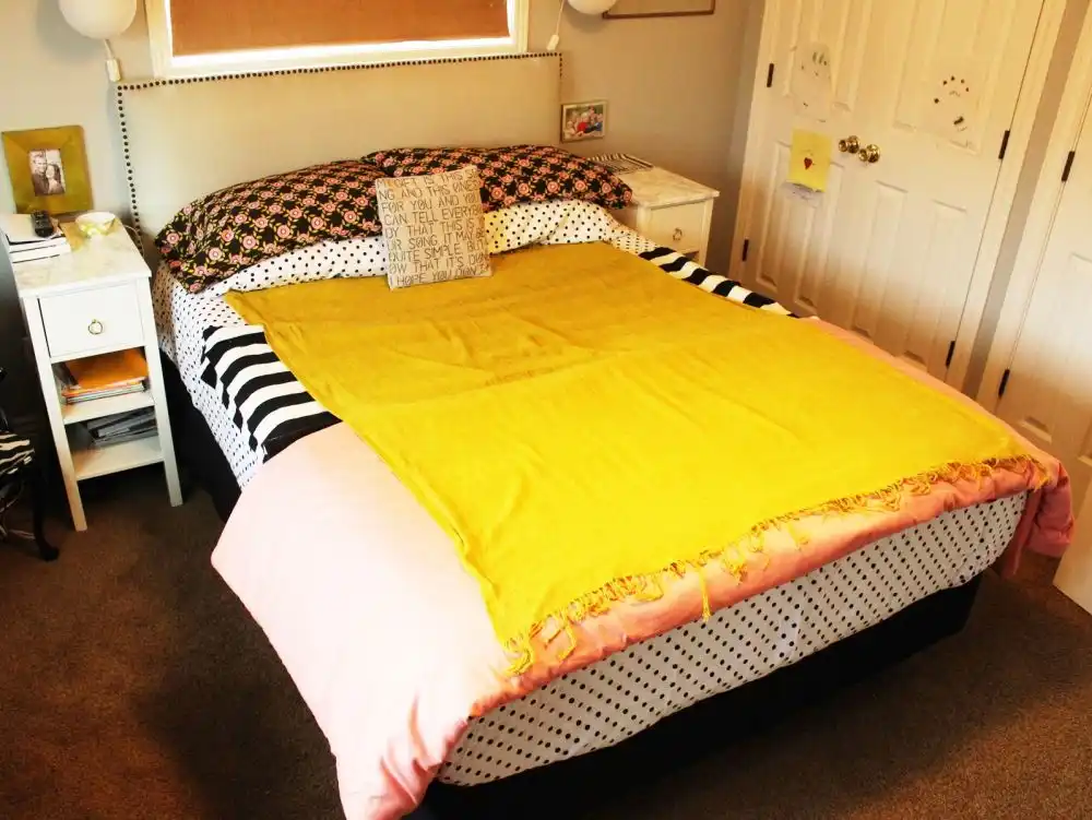 Swap out your bedding at seasonal changes