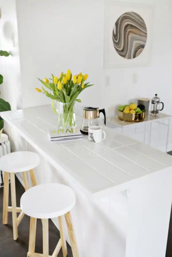TILED COUNTERTOP DIY